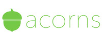 Acorns merklogo voor beoordelingen van financiële producten en diensten